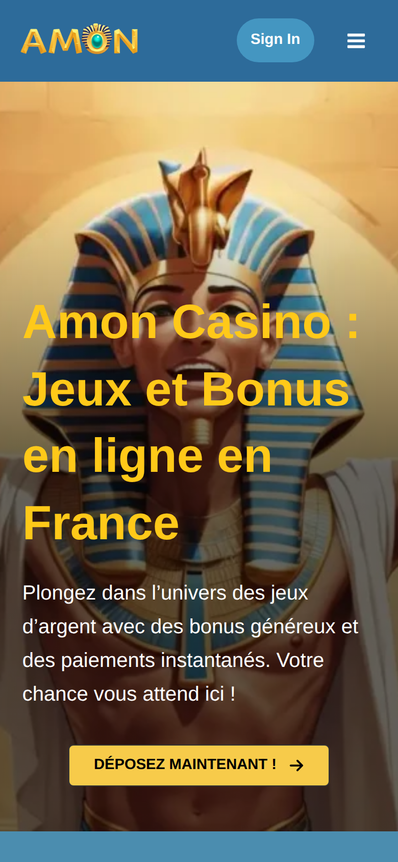 Amon Casino mobile