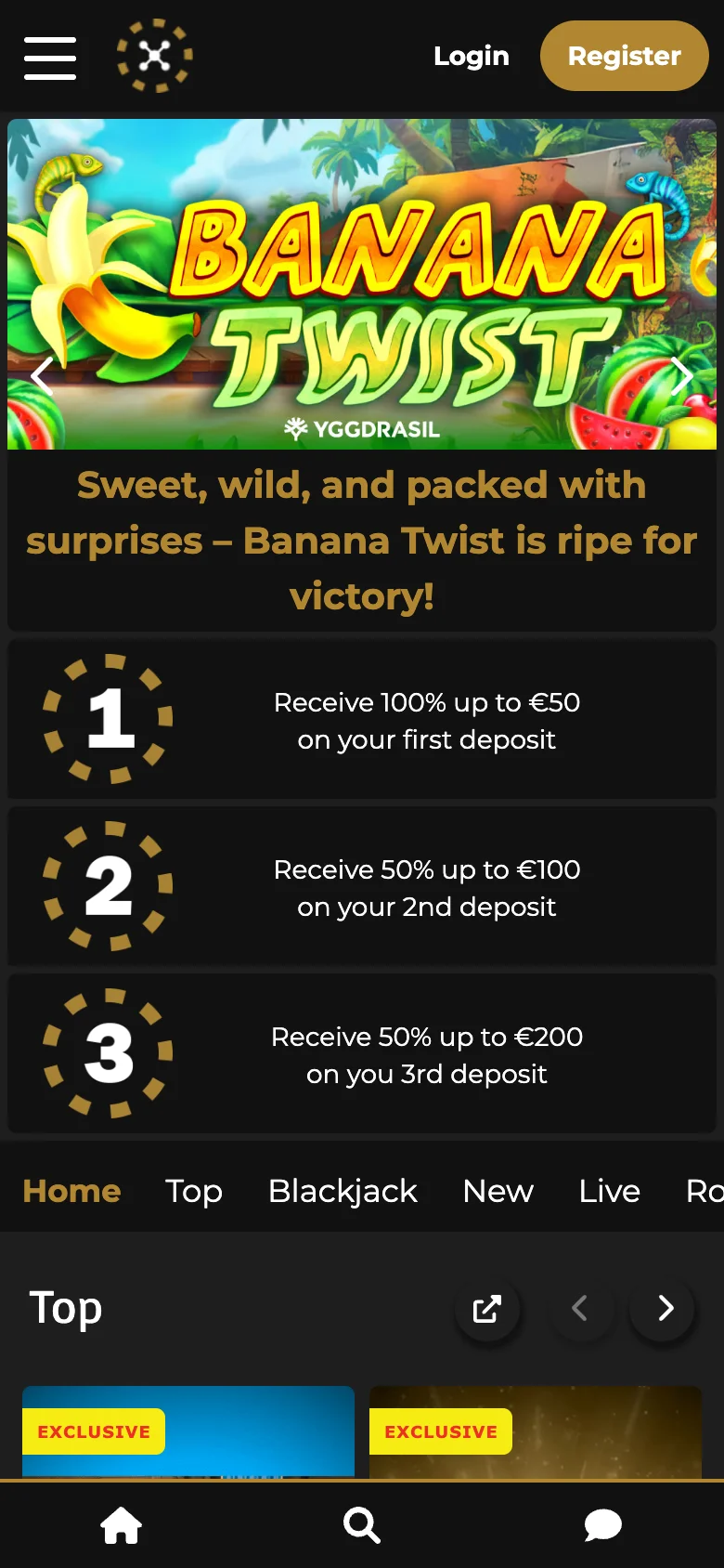 Extra Casino mobile