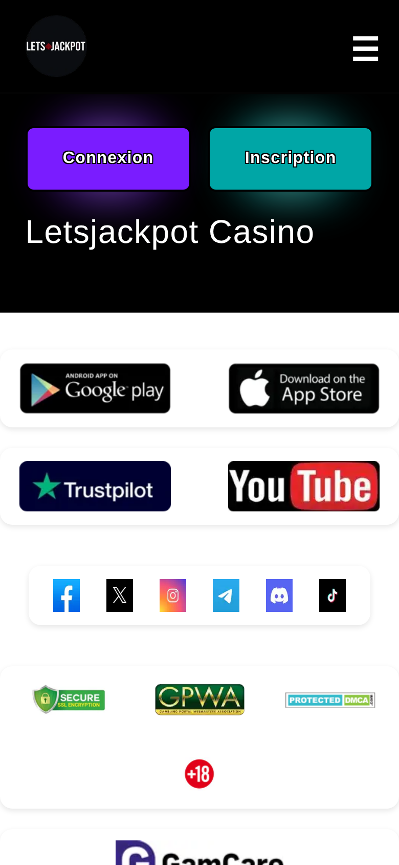 Let's Jackpot Casino mobile