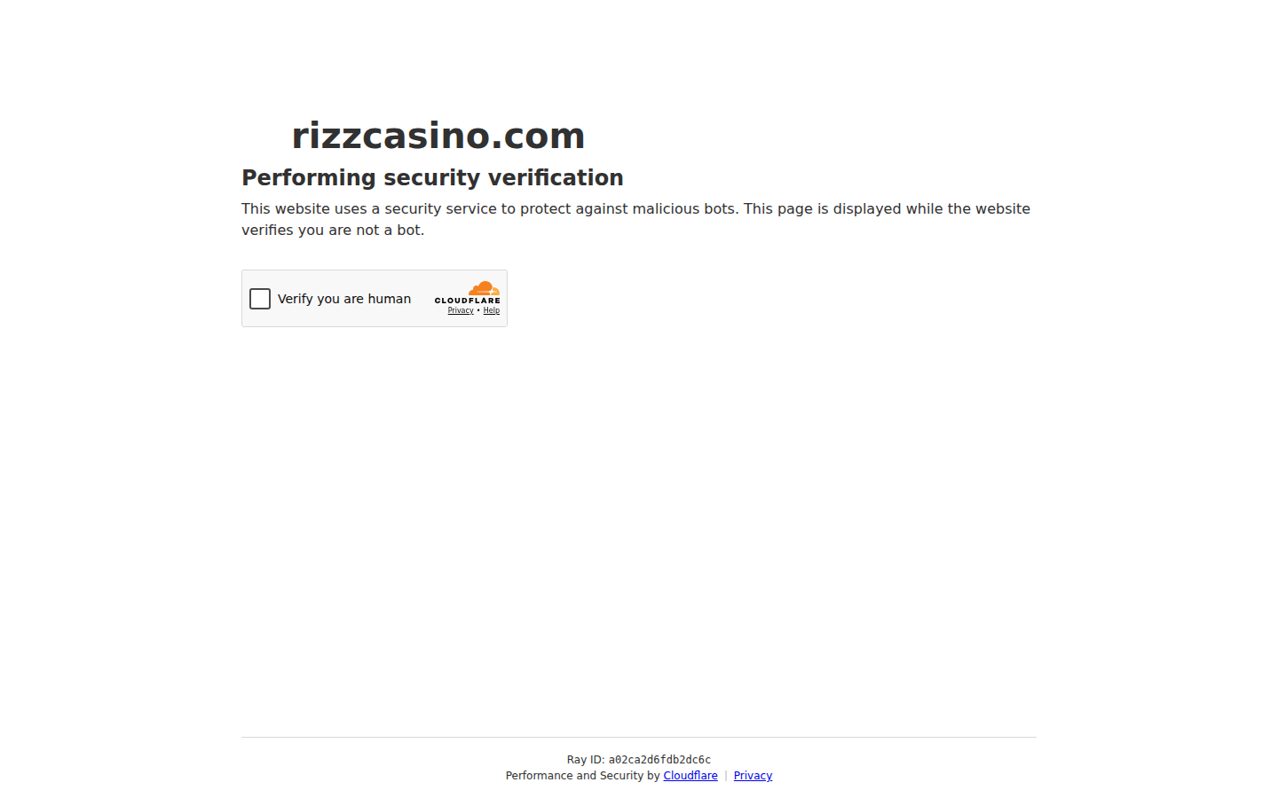 Rizz Casino - aperçu du casino