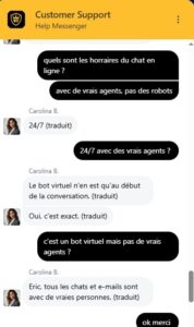 Support Client vegas dukes casino