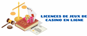licences de jeux des casinos en ligne