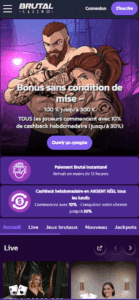 brutal casino sur mobile