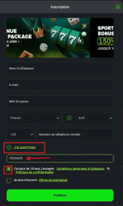 Velobet bonus sans dépôt