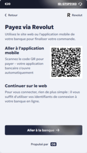 Velovet Revolut dépôt revolut